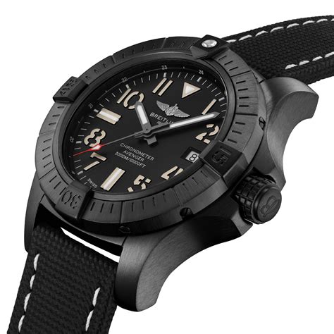 breitling avenger seawolf titanium ref e19678 automatic wristwatch|Avenger Automatic 45 Seawolf Night Mission .